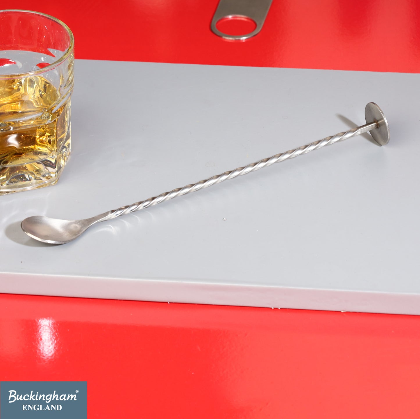 Buckingham Stainless Steel Spoon Cocktail Bar 26 cm