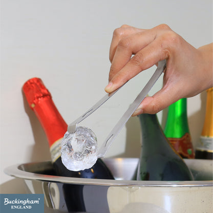Buckingham Stainless Steel Cocktail Tong Precision Ice Tong