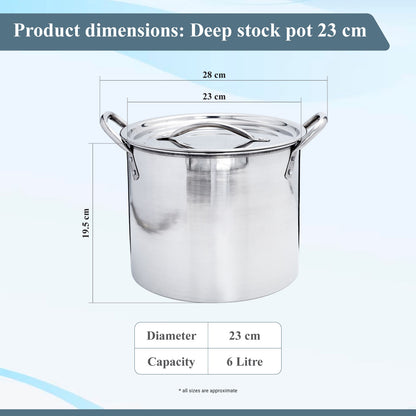 Buckingham Stainless Steel Stock Pot