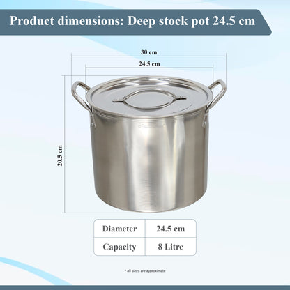 Buckingham Stainless Steel Stock Pot