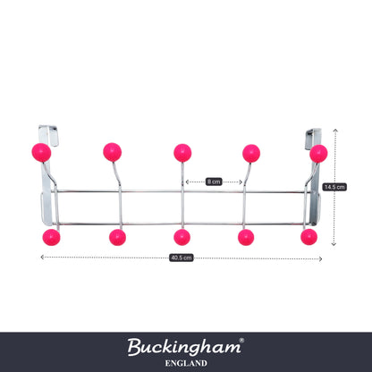 Buckingham Premium Hook Hanger Over the Door Swirl Heavy