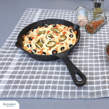 Buckingham Pre-seasoned Premium Cast Iron Skillet
