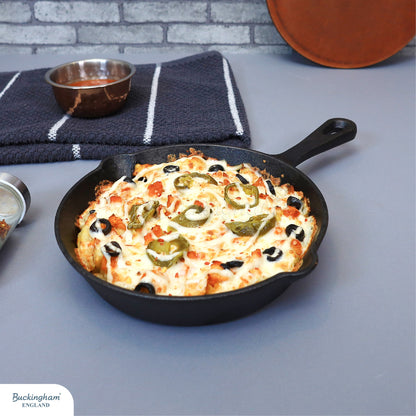 Buckingham Pre-seasoned Premium Cast Iron Skillet