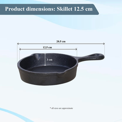 Buckingham Pre-seasoned Premium Cast Iron Skillet