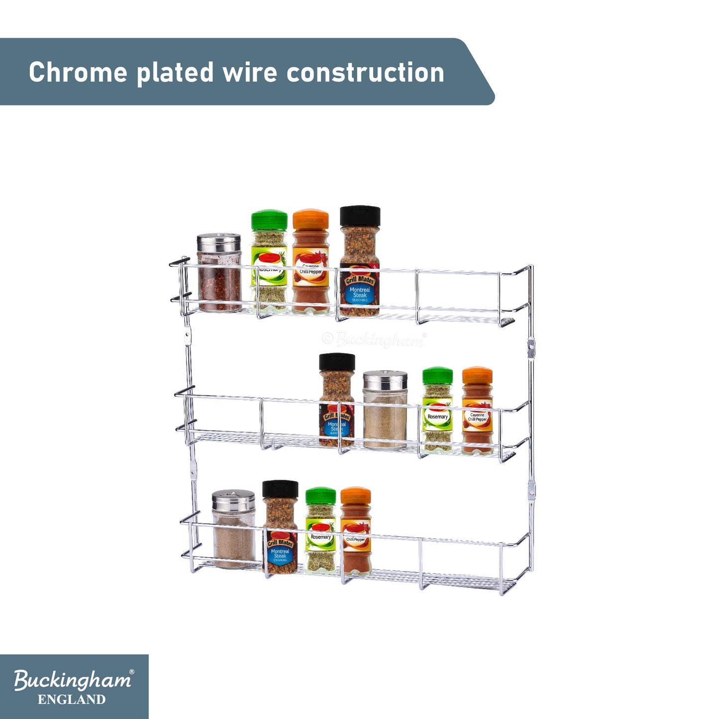 Buckingham Tier Spice and Herb Rack