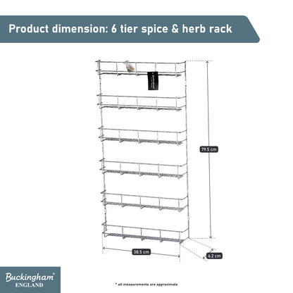 Buckingham Tier Spice and Herb Rack