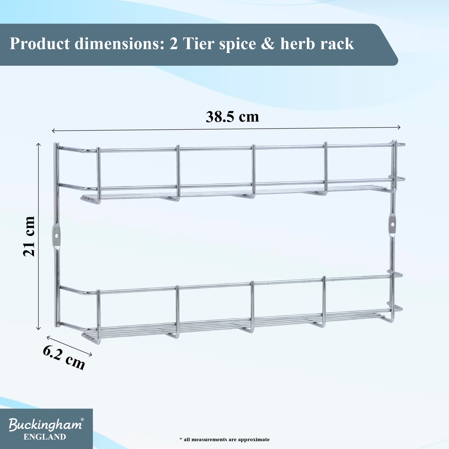 Buckingham Tier Spice and Herb Rack