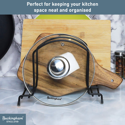 Buckingham Premium Kitchen Organizer Rack Black