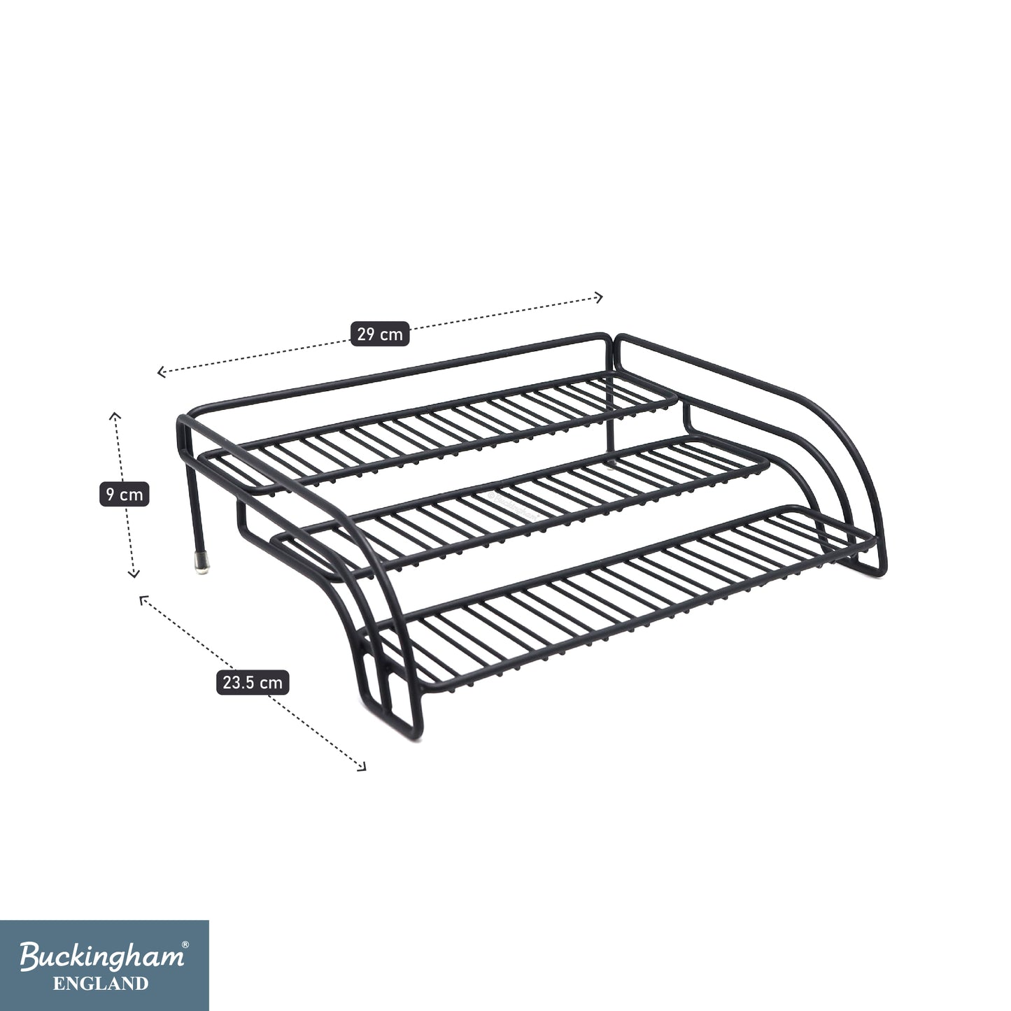 Buckingham 3 Tier Cupboard Storage Organizer