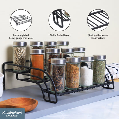 Buckingham 3 Tier Cupboard Storage Organizer