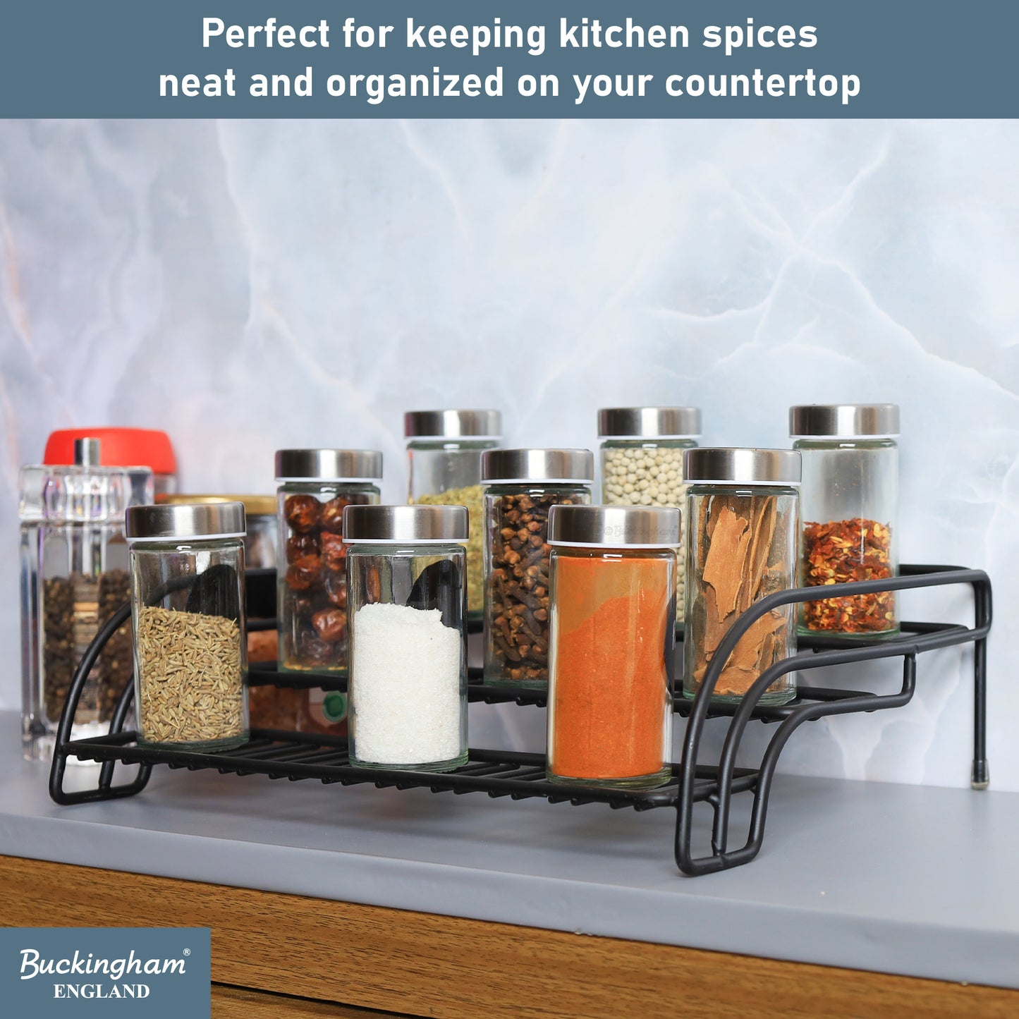 Buckingham 3 Tier Kitchen Cupboard Organiser