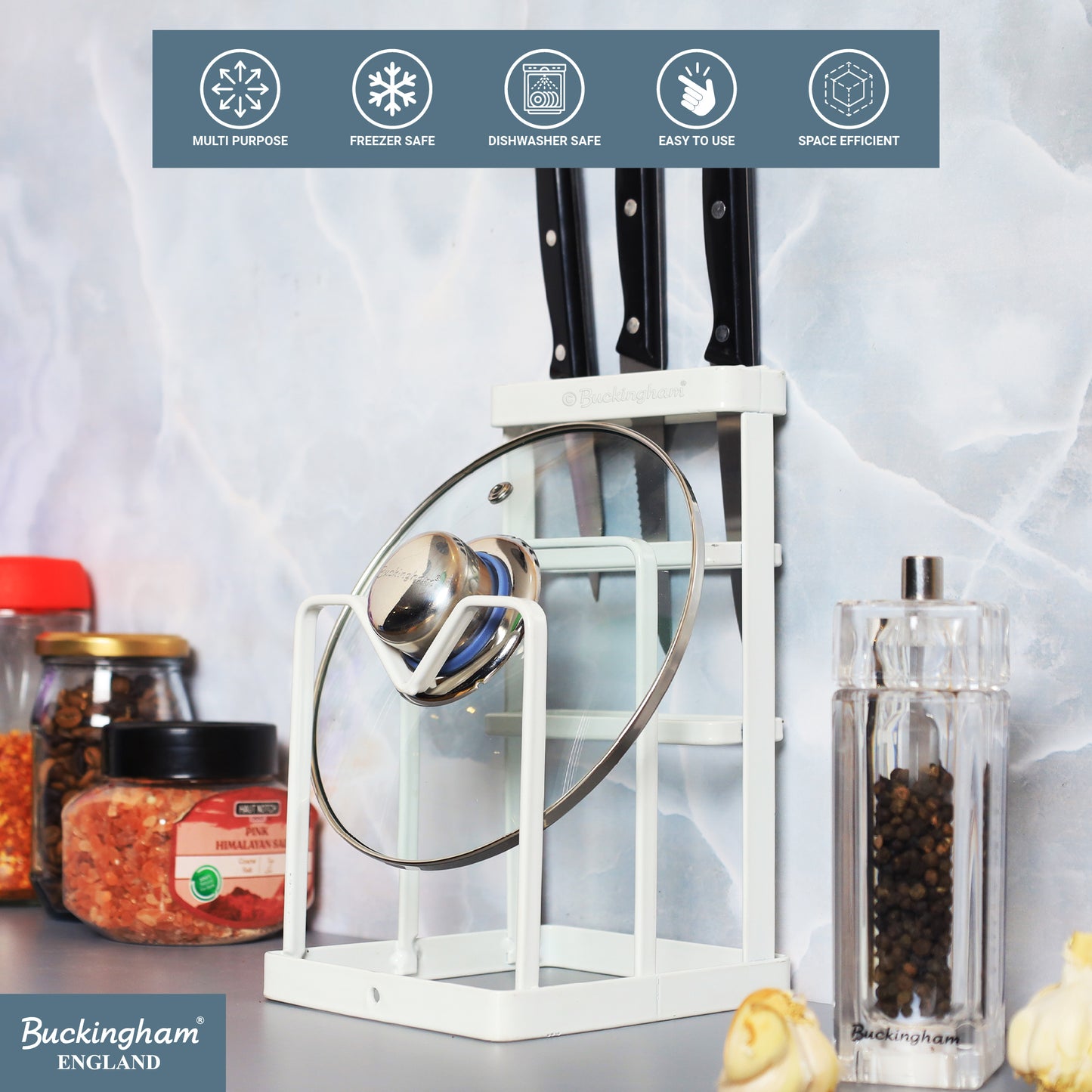 Buckingham Chopping Board Knife Holder