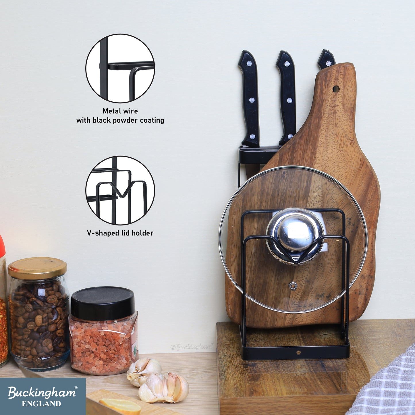 Buckingham Chopping Board Knife Holder