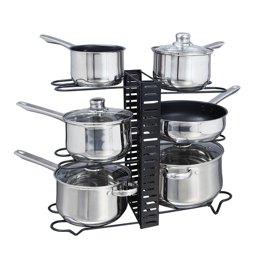 Buckingham Adjustable Kitchen Organizer Rack 8 Dividers