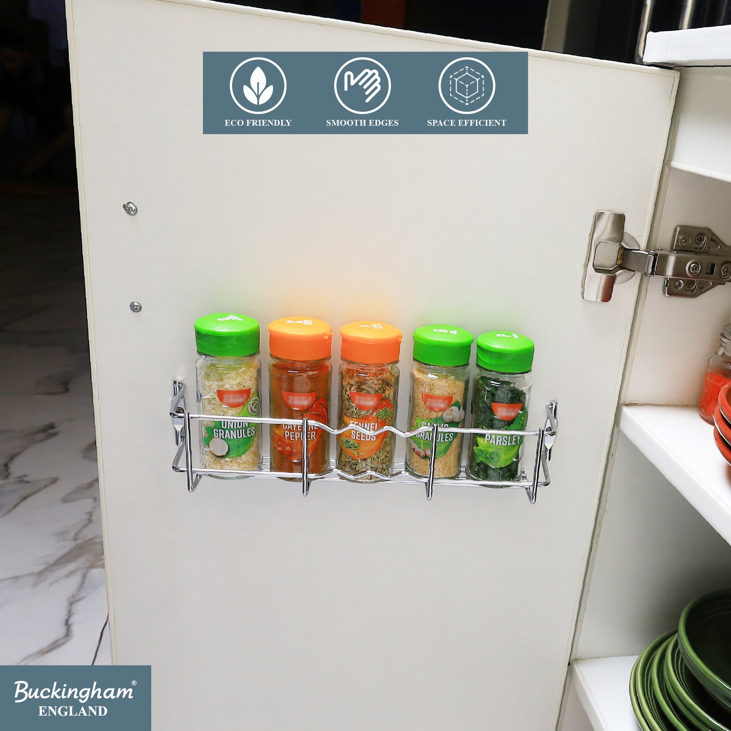 Buckingham Spice Jar Rack 1 to 4 Tier
