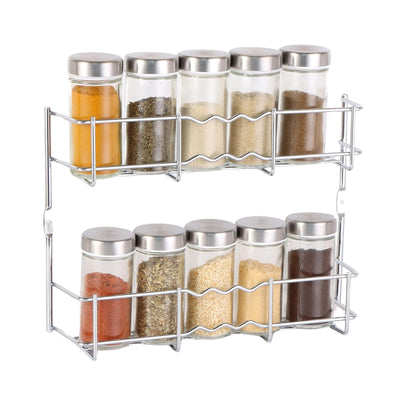 Spice jar rack 