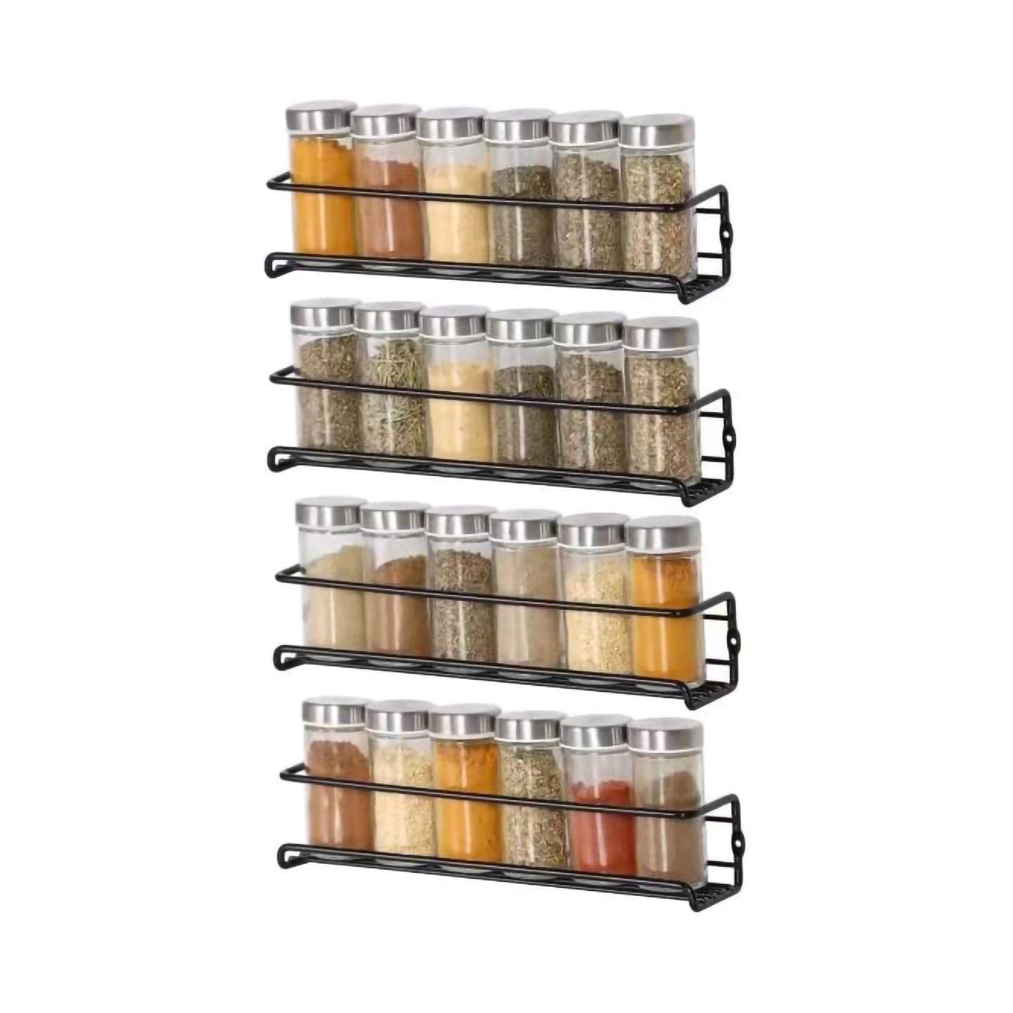 Buckingham  Cupboard Wall Mounted Spice Racks Organiser