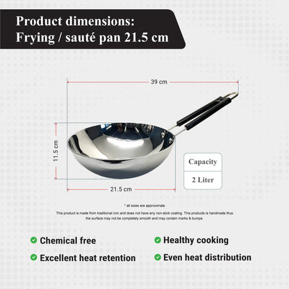 Buckingham Stainless Steel Saute Pan 26 cm