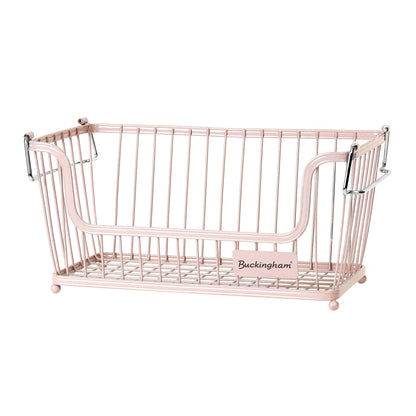 Buckingham Multi-Purpose Stackable Storage Organizing Basket Small