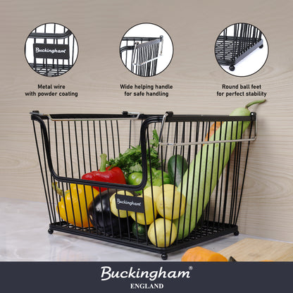 Buckingham Multi Purpose Stackable Storage Rack Large