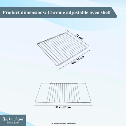 Buckingham Universal Adjustable Grill Shelf