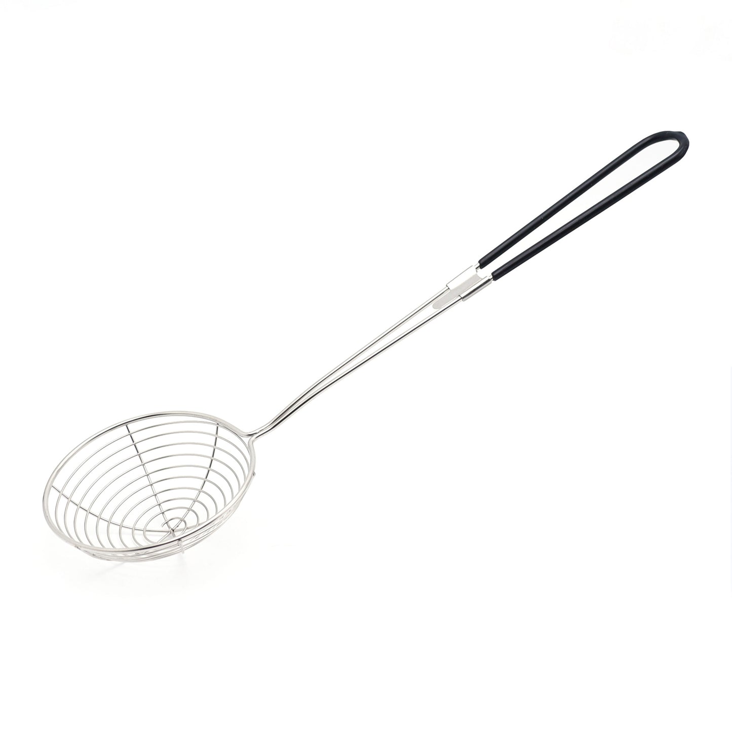 Buckingham Stainless Steel Pea Ladle Skimmer with Silicone Grip