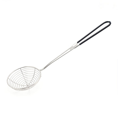 Buckingham Stainless Steel Pea Ladle Skimmer with Silicone Grip