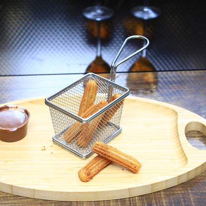 Buckingham Stainless Steel rectangular mini basket for frying