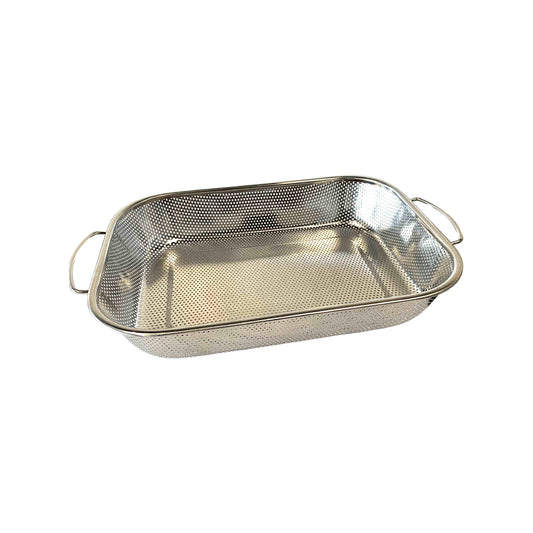 Buckingham Stainless Steel Micro Perforated Rectangular Serving dish