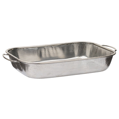 Buckingham Stainless Steel Micro Pen/arforated Rectangular Serving dish
