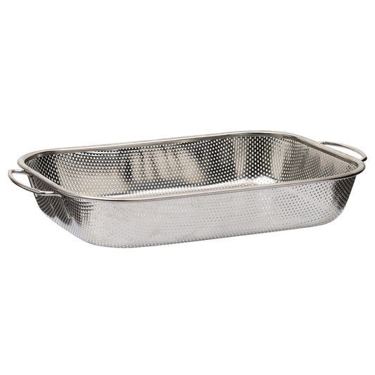Buckingham Stainless Steel Micro Perforated Rectangular Serving dish