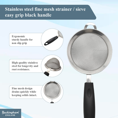 Buckingham  Stainless Steel Fine Mesh Strainer
