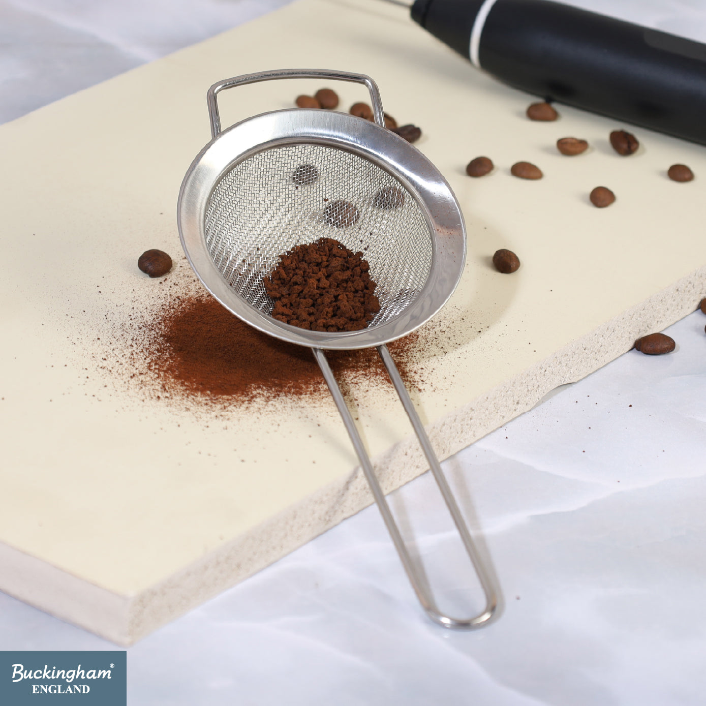Buckingham Stainless Steel 30 Ultra Fine Mesh Sieve