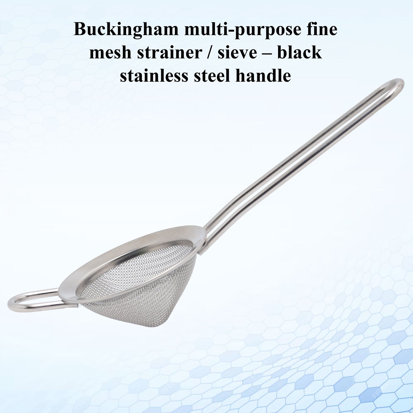 Buckingham Stainless Steel  Conical Fine Mesh Strainer