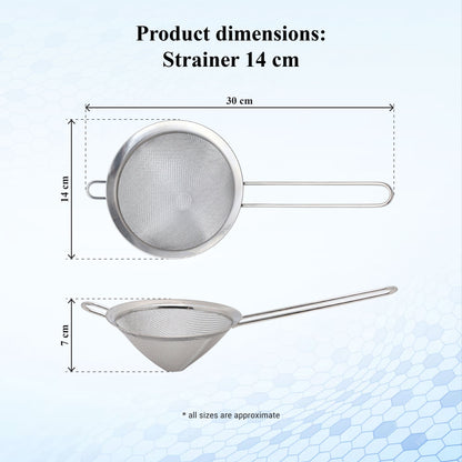Buckingham Stainless Steel  Conical Fine Mesh Strainer