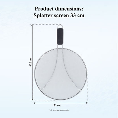 Buckingham Stainless Steel  Fine Mesh Splatter Screen