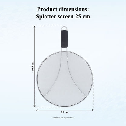 Buckingham Stainless Steel  Fine Mesh Splatter Screen