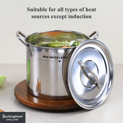 Buckingham Stainless Steel Stock Pot