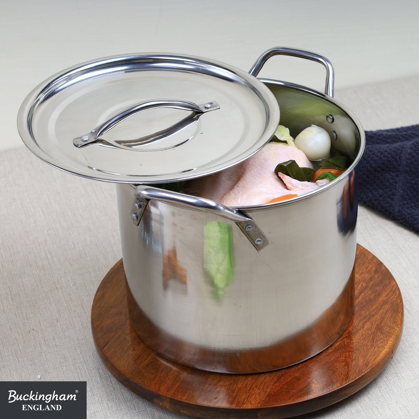 Buckingham Stainless Steel Stock Pot