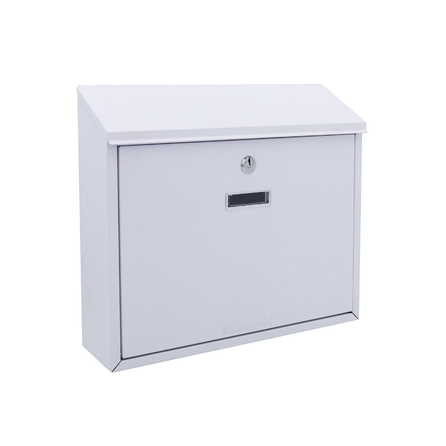 Buckingham Wall Mounted Steel Lockable Mailbox Post Letter Box Large