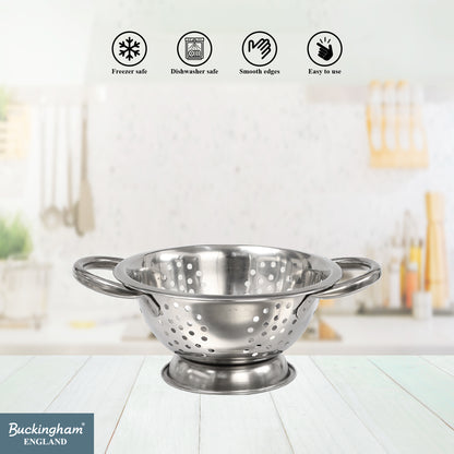 Buckingham Stainless Steel Fine Mesh Deep Colander
