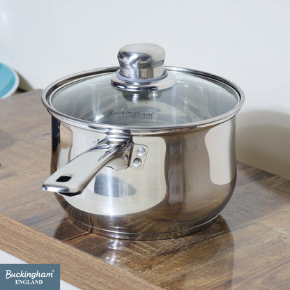 Buckingham Premium Stainless Steel Sauce Pan