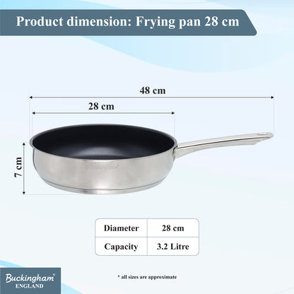 Buckingham Induction Frying Pan 24 cm