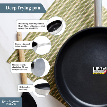 Buckingham Induction Frying Pan 24 cm