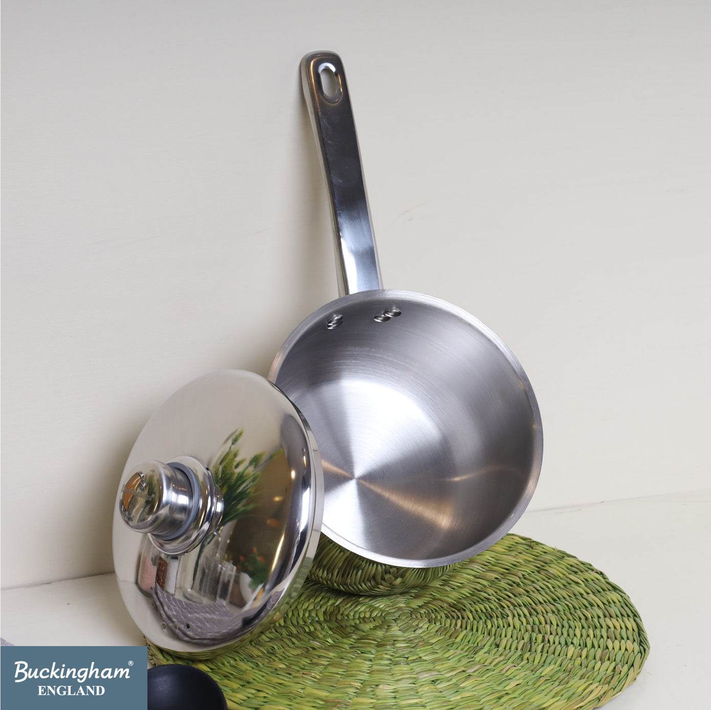 Buckingham Premium Stainless Steel Saucepan