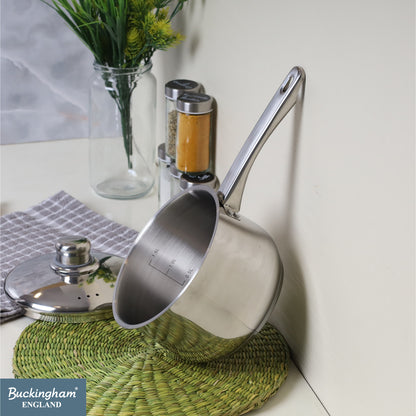 Buckingham Premium Stainless Steel Saucepan