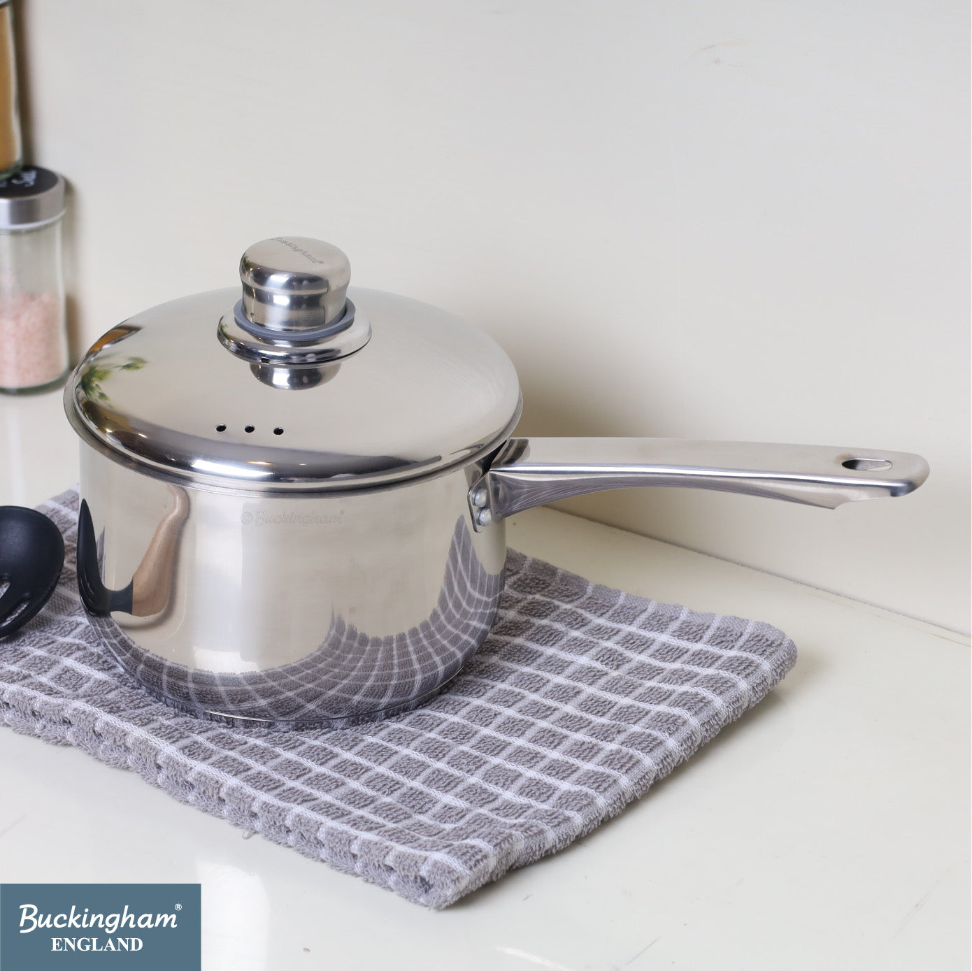 Buckingham Premium Stainless Steel Saucepan