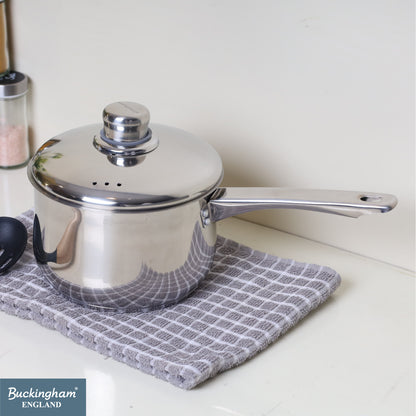 Buckingham Premium Stainless Steel Saucepan