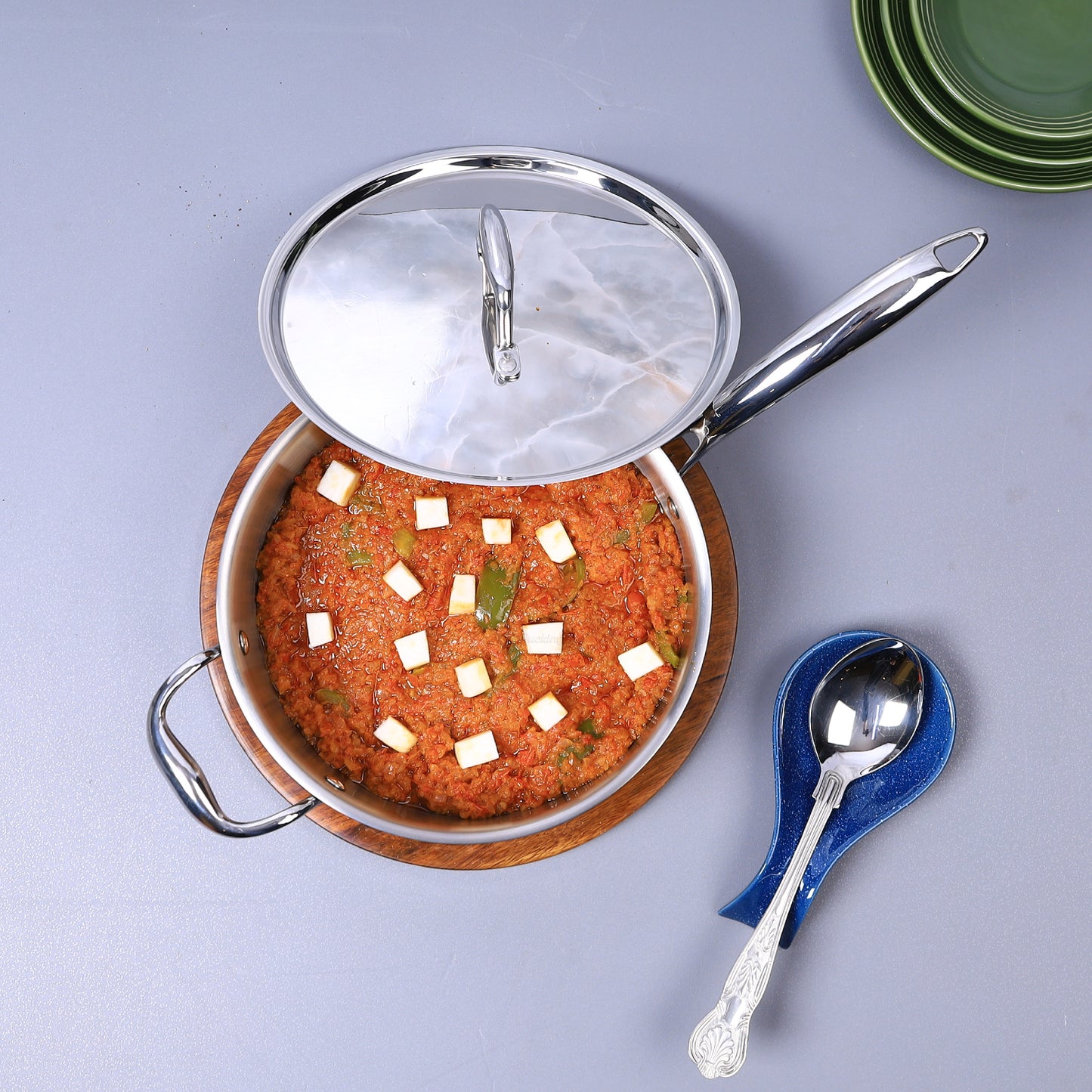 Buckingham Elite Tri-ply 18/8 Stainless Steel Saute pans