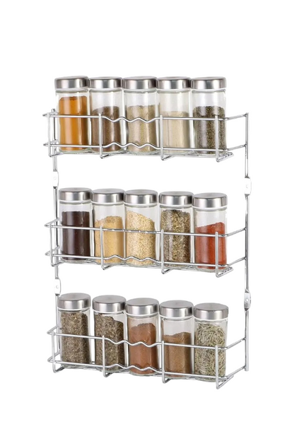 Spice jar rack 